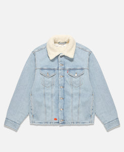 Unisex Levi's Sherpa Trucker (Blue)
