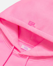 Unisex Swirl Fleece Hoodie (Pink)