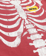 Bone Garment Dye T-Shirt (Red)