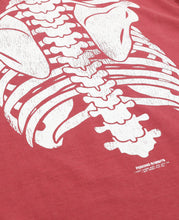 Bone Garment Dye T-Shirt (Red)