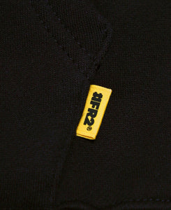 Caution Rabbit Hoodie (Black)