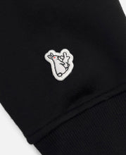 Caution Rabbit Hoodie (Black)