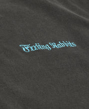 Cross Rabbits Tattoos Garment Dye T-Shirt (Black)