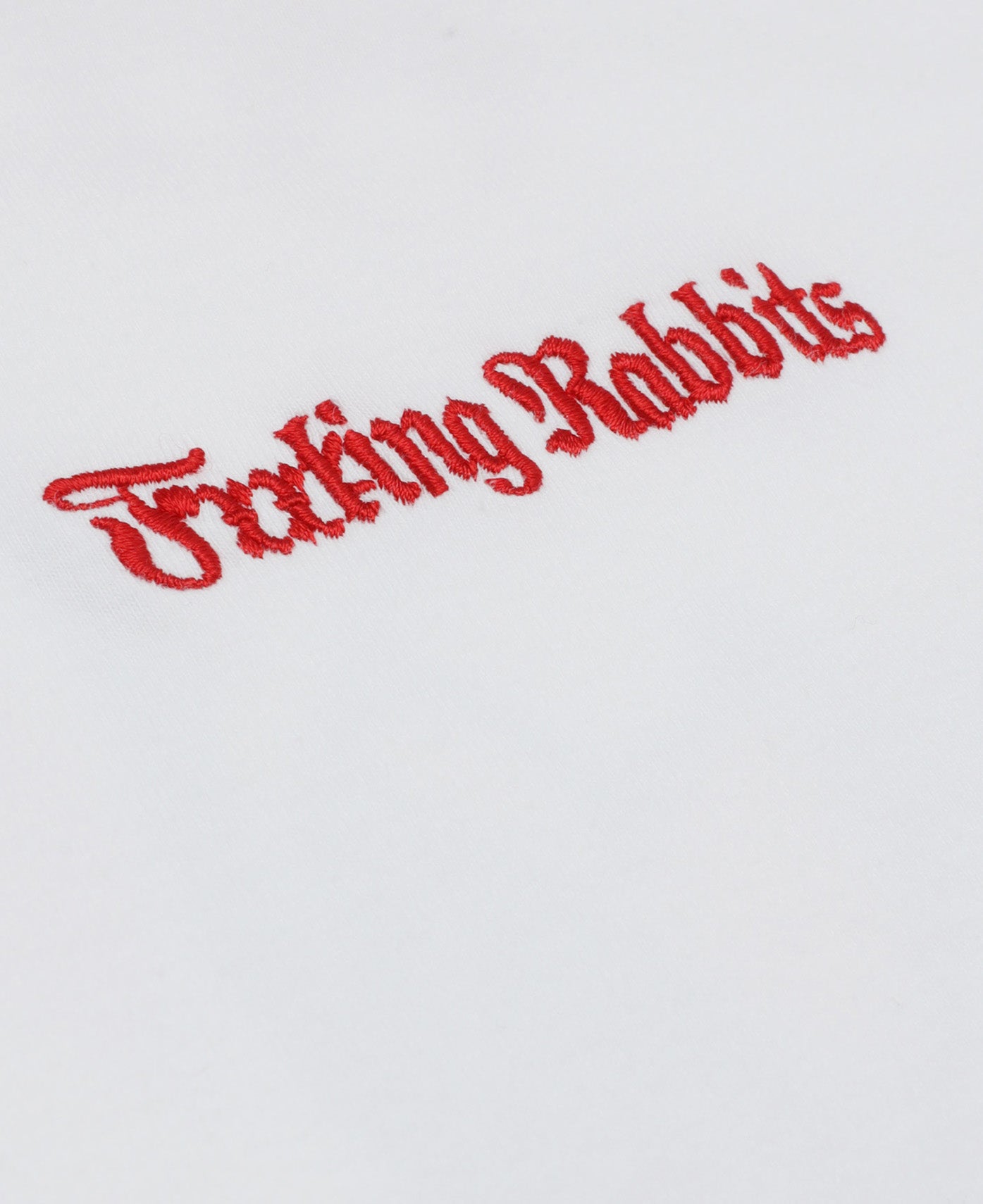Cross Rabbits Tattoos Garment Dye T-Shirt (White)