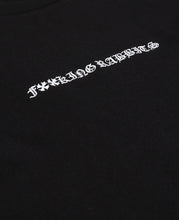 Embroidery Carrot Rabbit T-Shirt (Black)