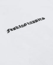 Embroidery Carrot Rabbit T-Shirt (White)