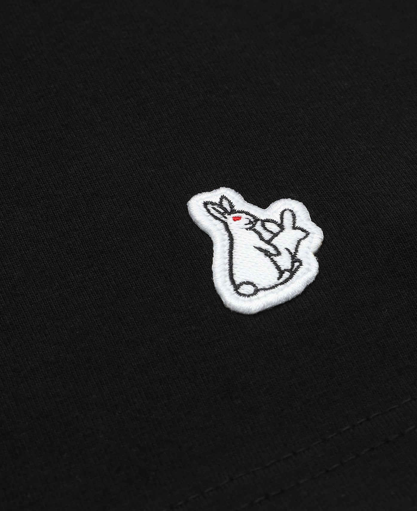 Fxxking Rabbits Photo T-Shirt (Black)