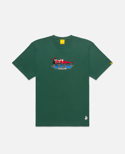Relax Girl T-Shirt (Green)
