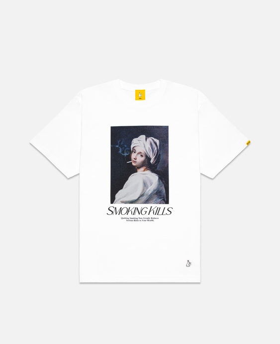 Smoking Art T-Shirt (White)