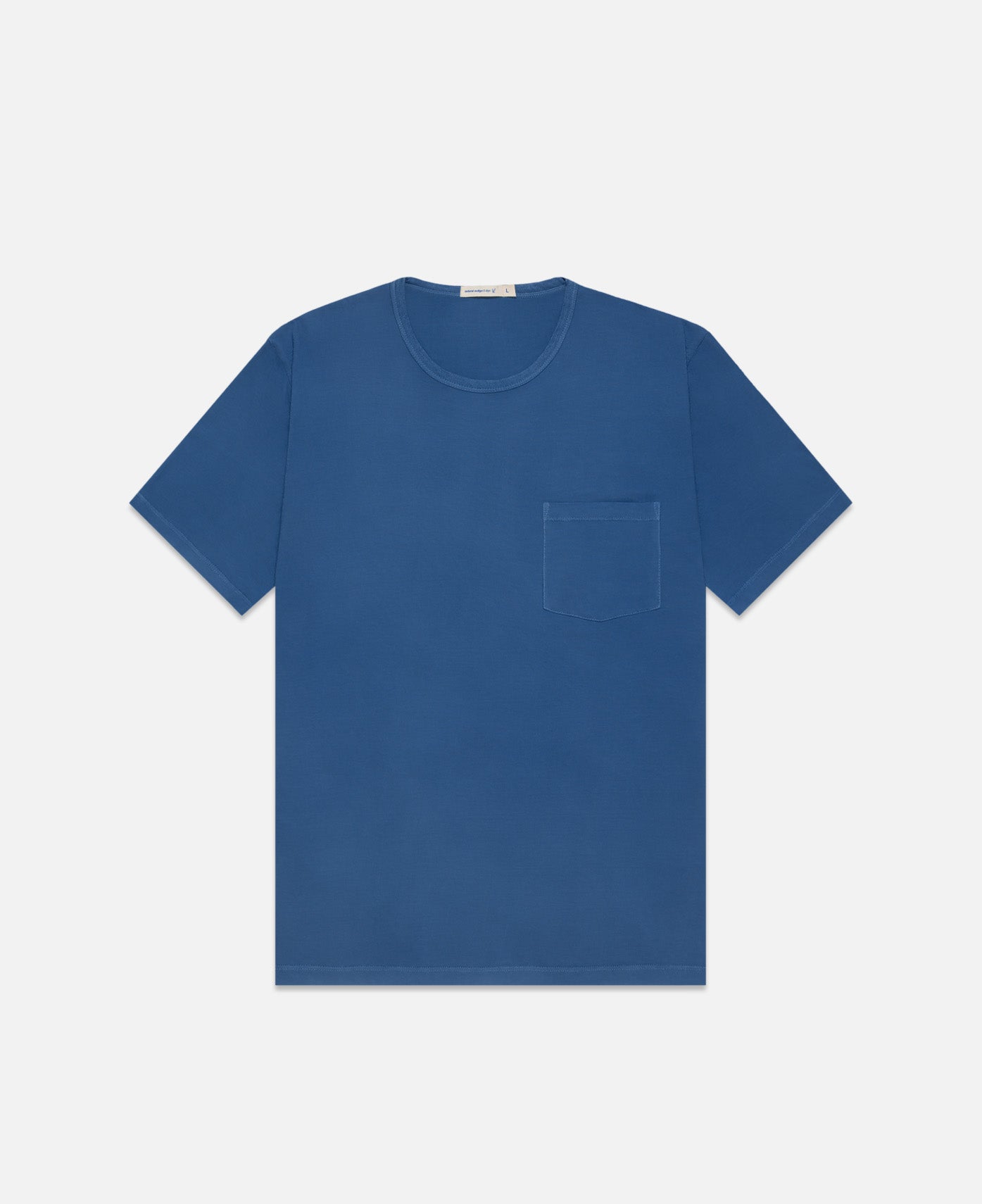 Clean Pocket Crew T-Shirt (Blue)