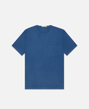 Clean Pocket Crew T-Shirt (Blue)