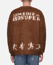 Comedie De KidSuper Mohair Cardigan (Brown)