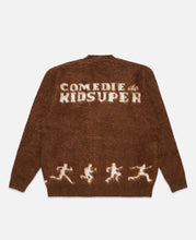 Comedie De KidSuper Mohair Cardigan (Brown)