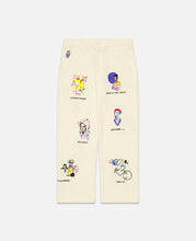 KidSuper Museum Embroidered Cordpants (Cream)