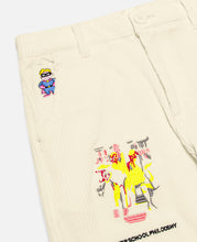 KidSuper Museum Embroidered Cordpants (Cream)