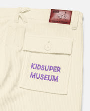 KidSuper Museum Embroidered Cordpants (Cream)