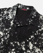 Bleach Splatter Boxy Boy Shirt Black)