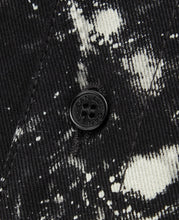 Bleach Splatter Boxy Boy Shirt Black)