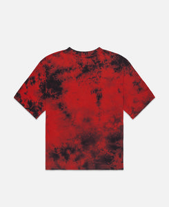 Unisex Bleached Ink T-Shirt (Red)