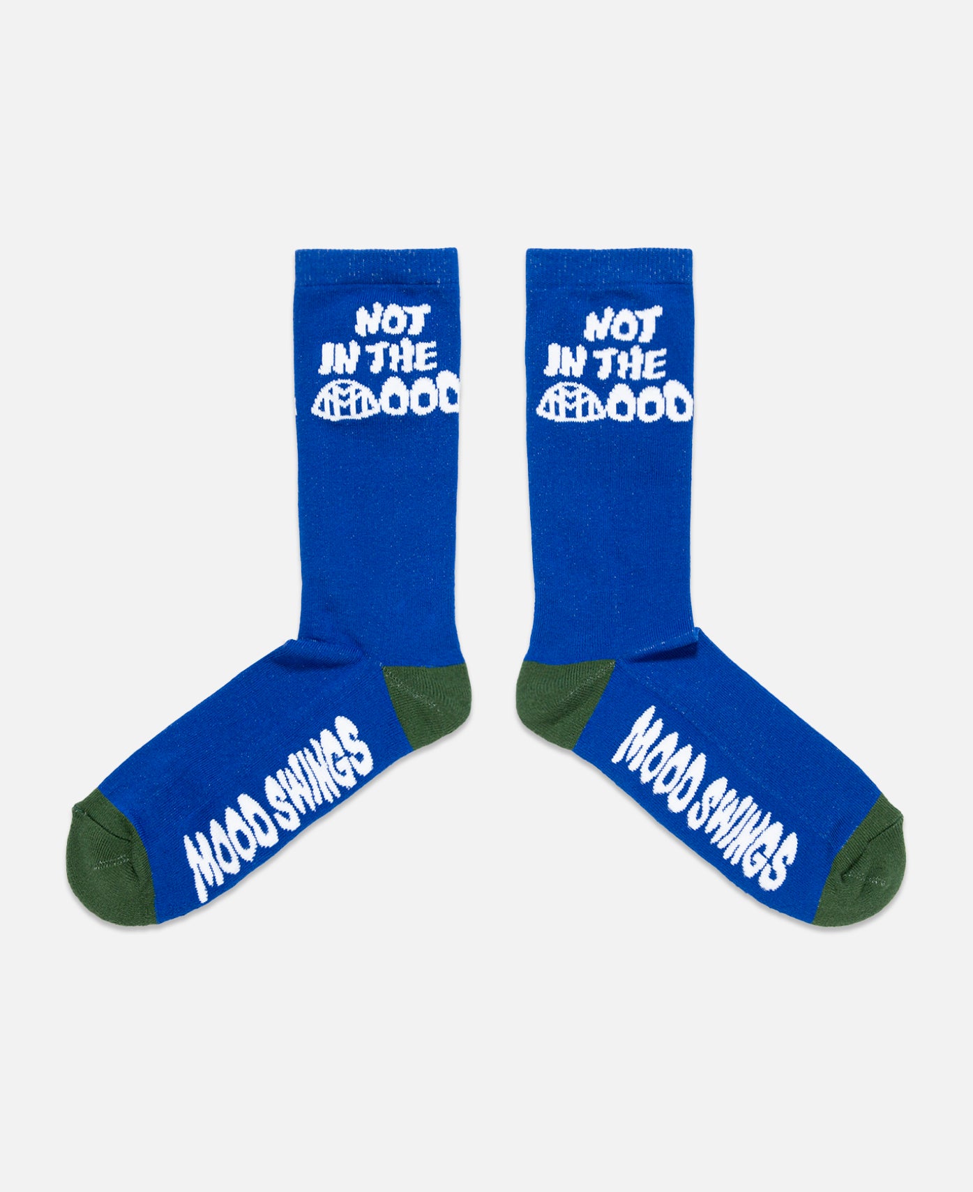 Knitted Jacquard Sock (Blue)