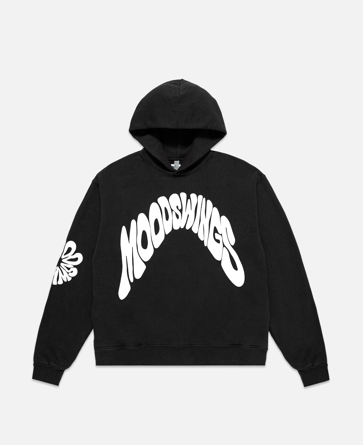 Printed Hoodie (Black)