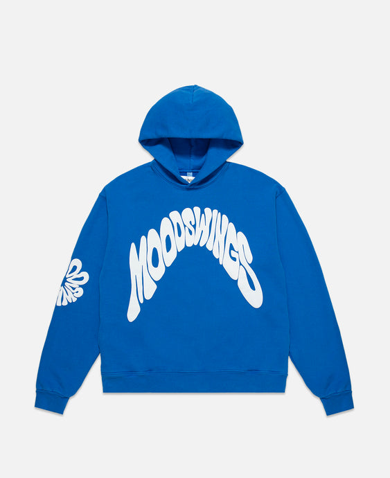 Printed Hoodie (Blue)