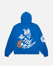 Printed Hoodie (Blue)