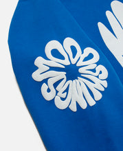 Printed Hoodie (Blue)