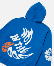 Printed Hoodie (Blue)