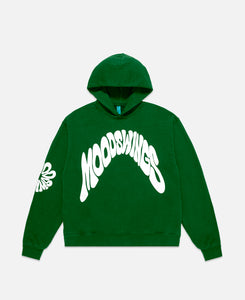 Printed Hoodie (Green)
