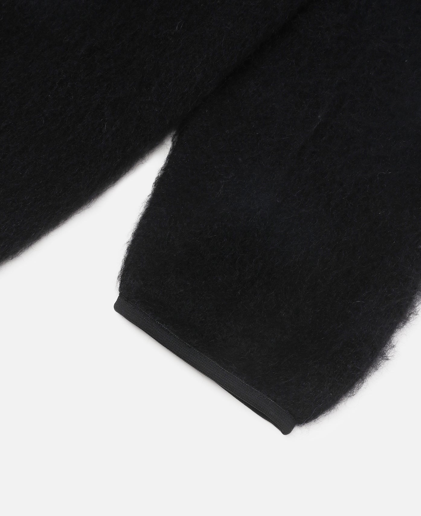 Pullover Mohair Sweater (Black)