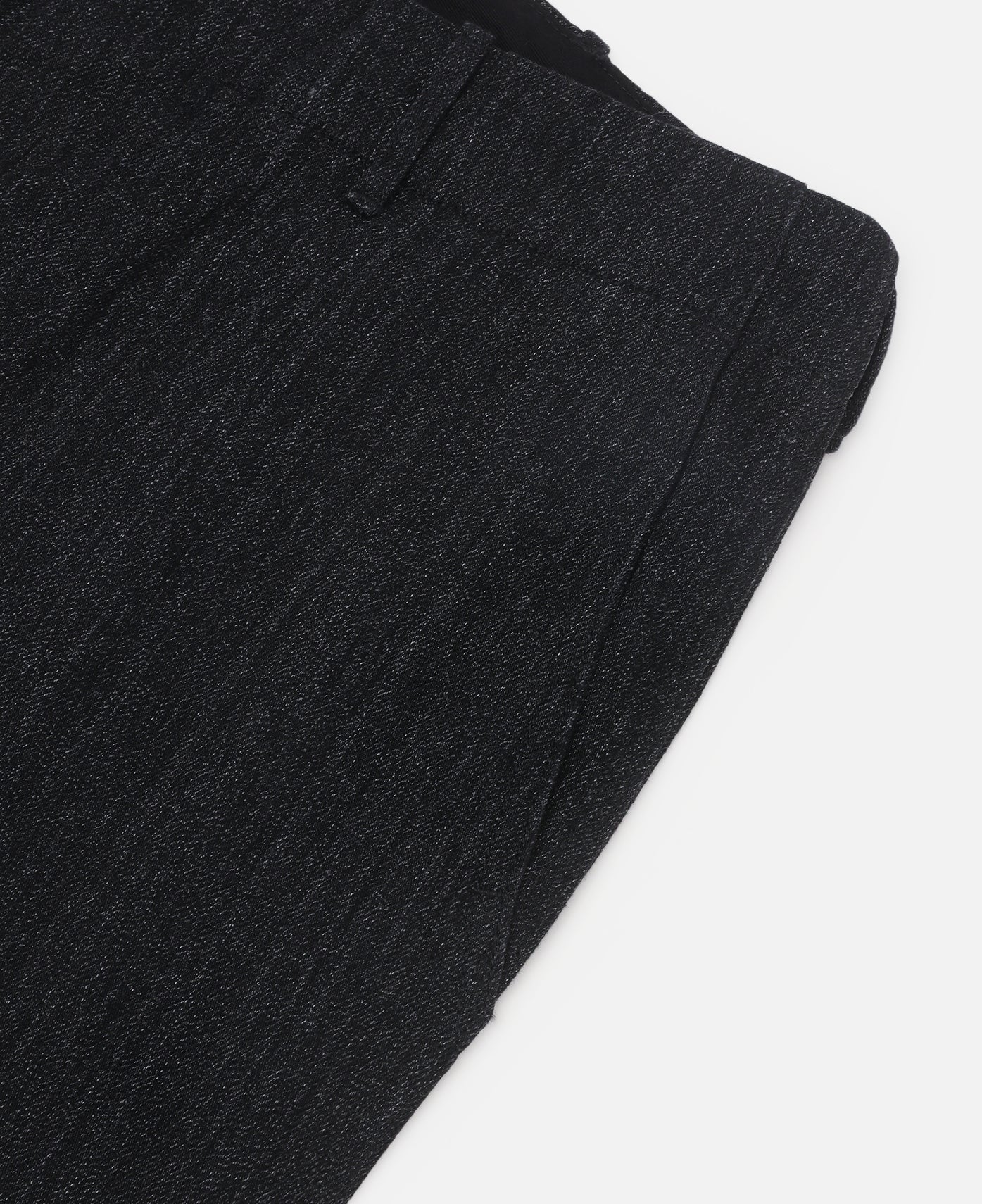 Wide Denim Pants (Black)