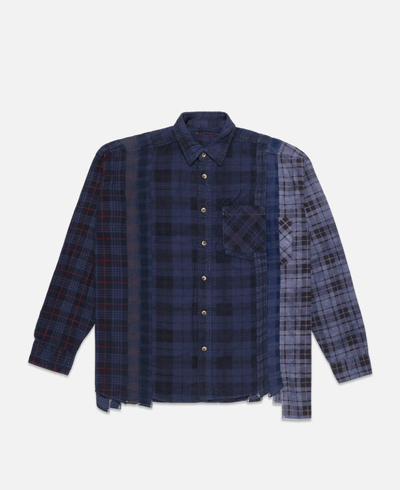 Rebuild By Needles 7 Cuts Wide Shirt / Over Dye (Multi)