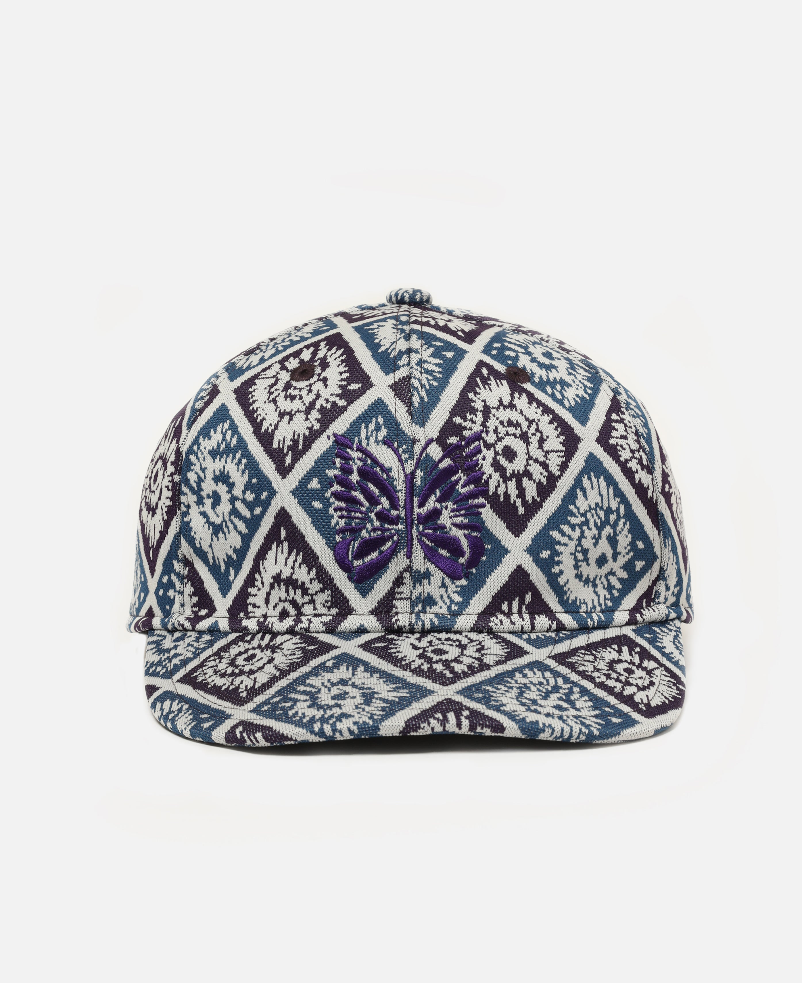 Baseball Cap - Poly Jacquard (Blue)