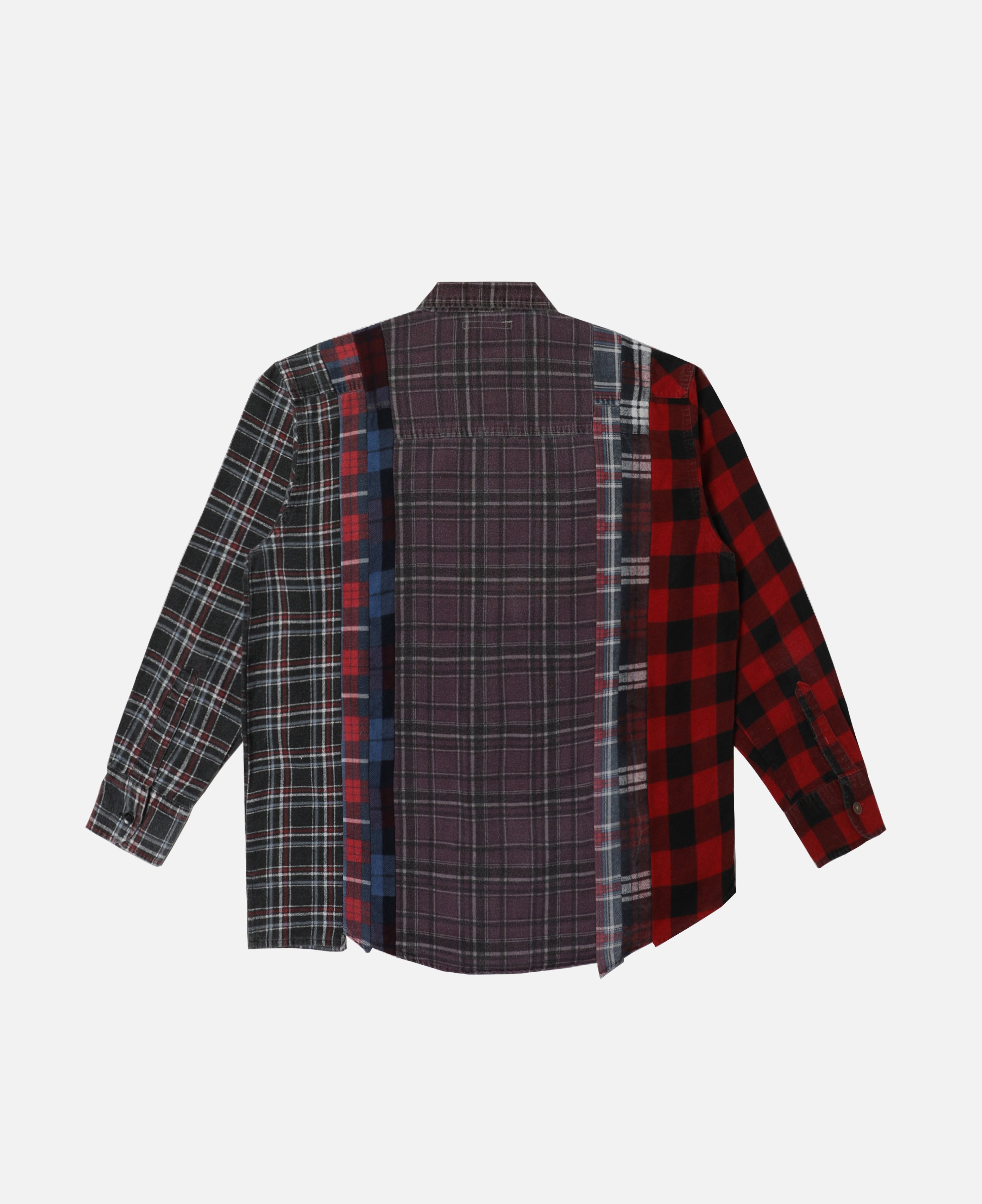 Flannel Shirt - 7 Cuts Shirt (Multi) (Size M)