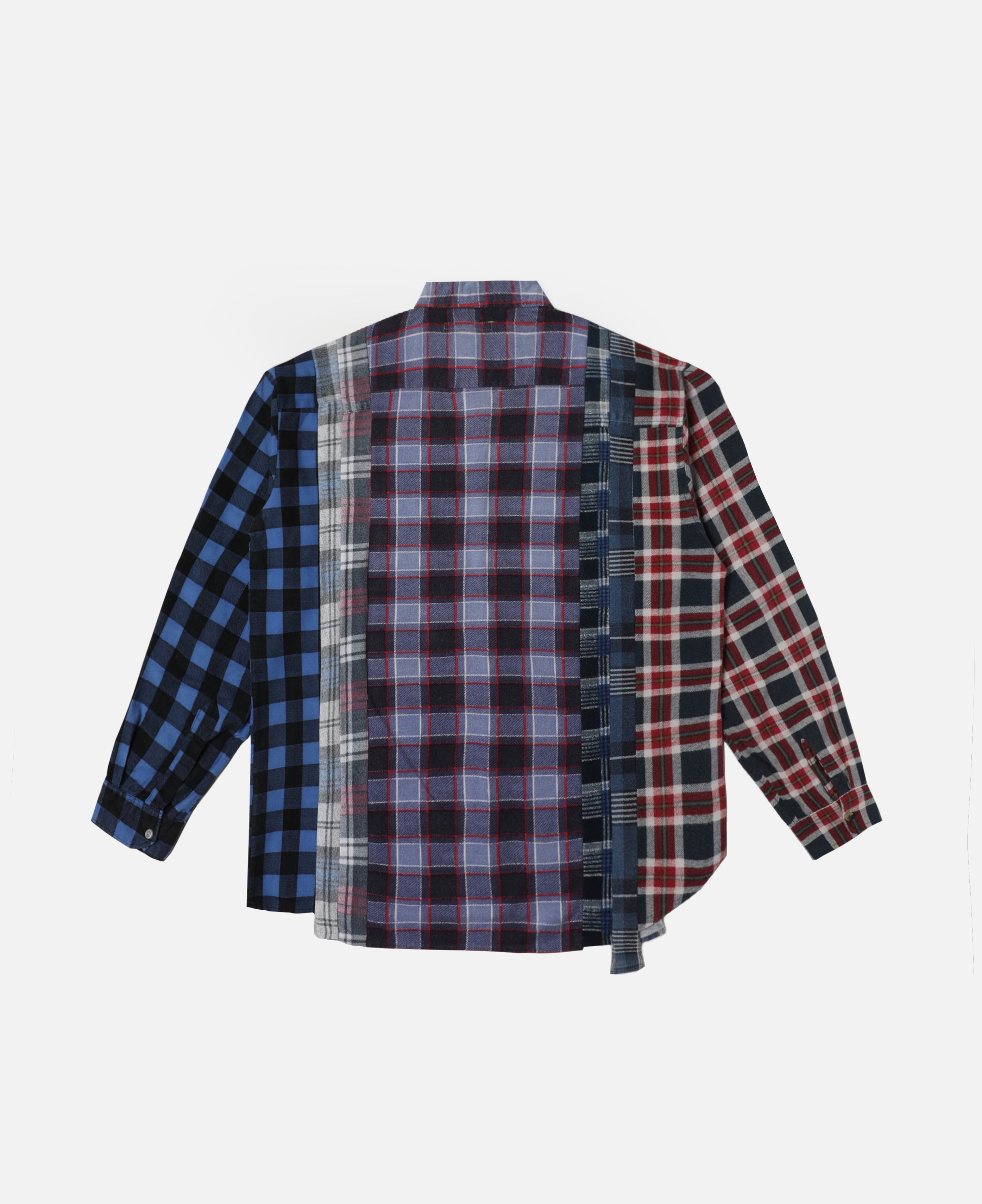 Flannel Shirt - 7 Cuts Shirt (Multi) (Size L)