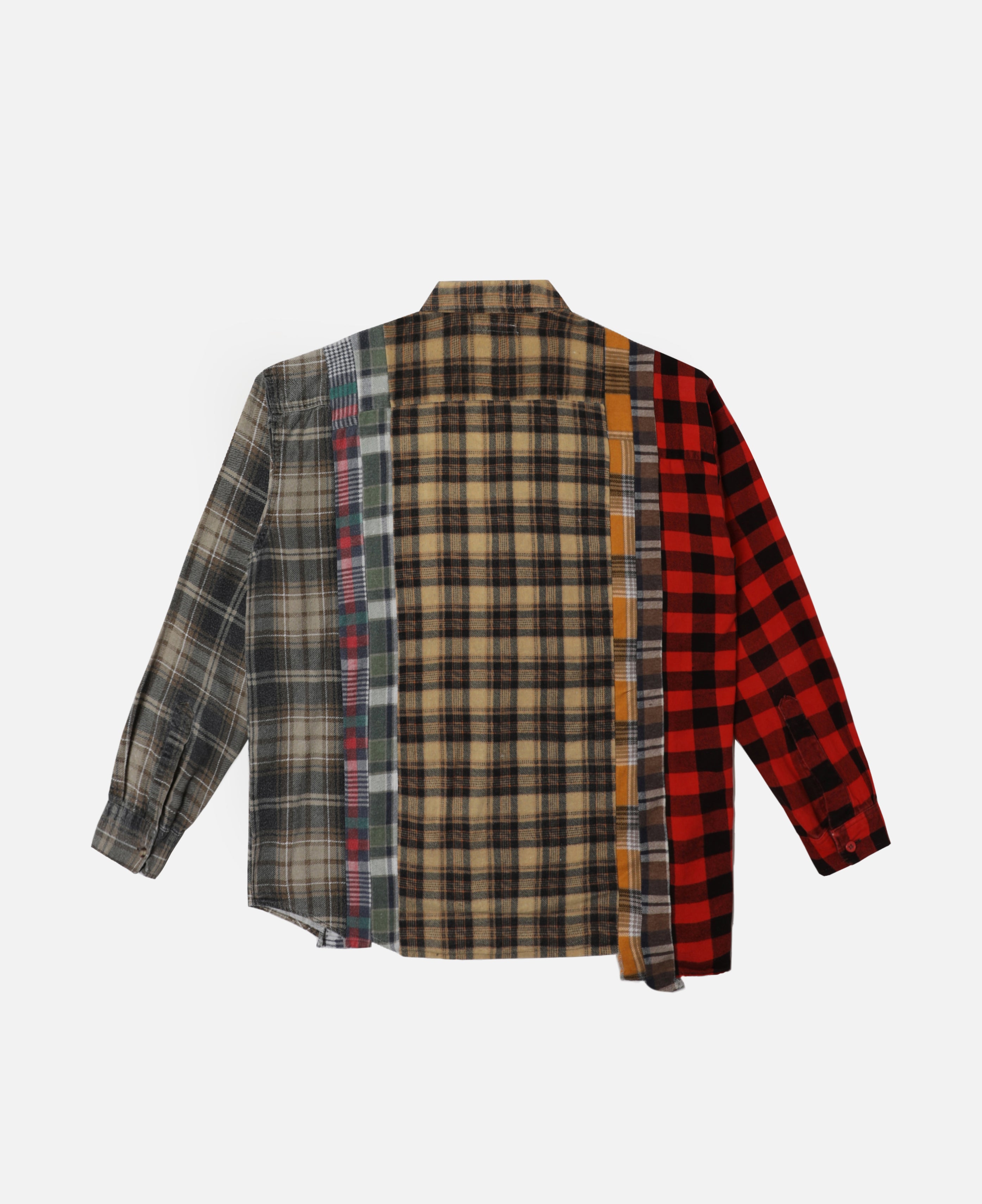 Flannel Shirt - 7 Cuts Shirt (Multi) (Size XL)