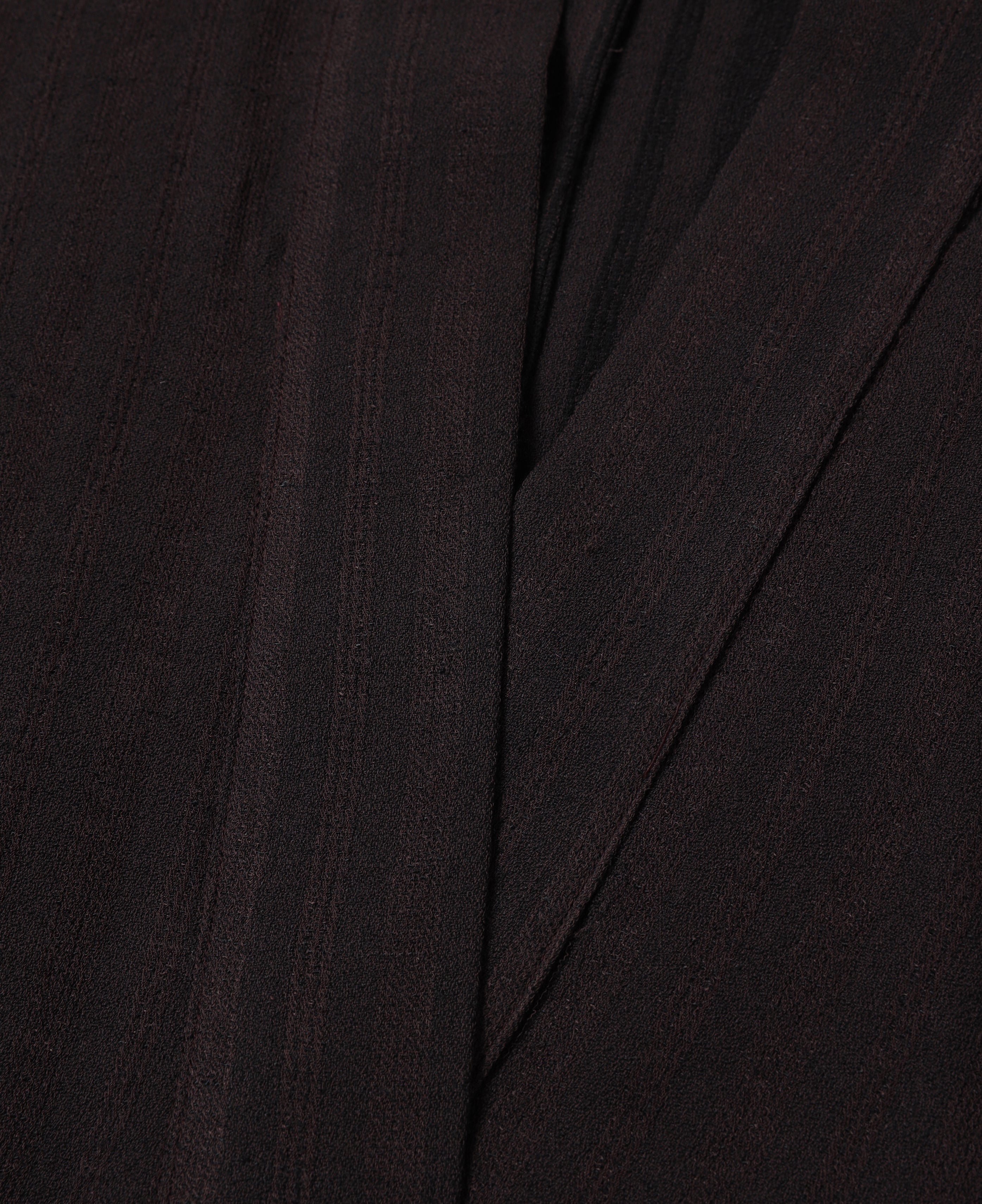 Haori Jacket - Alternate Stripe (Burgandy)