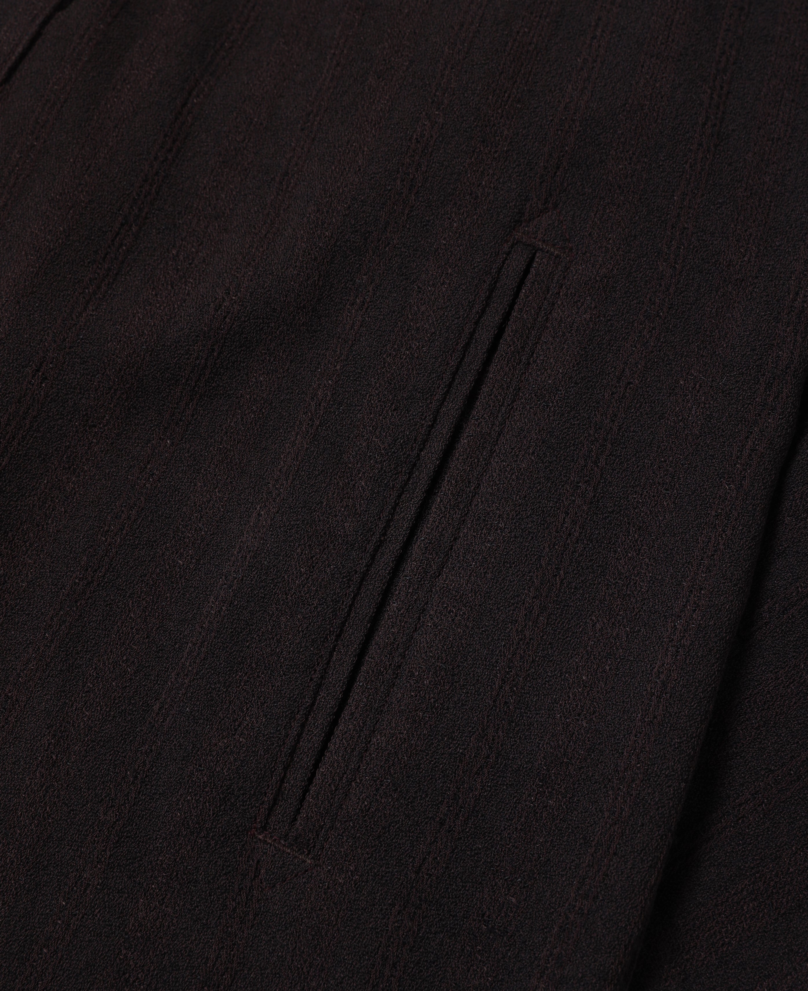 Haori Jacket - Alternate Stripe (Burgandy)