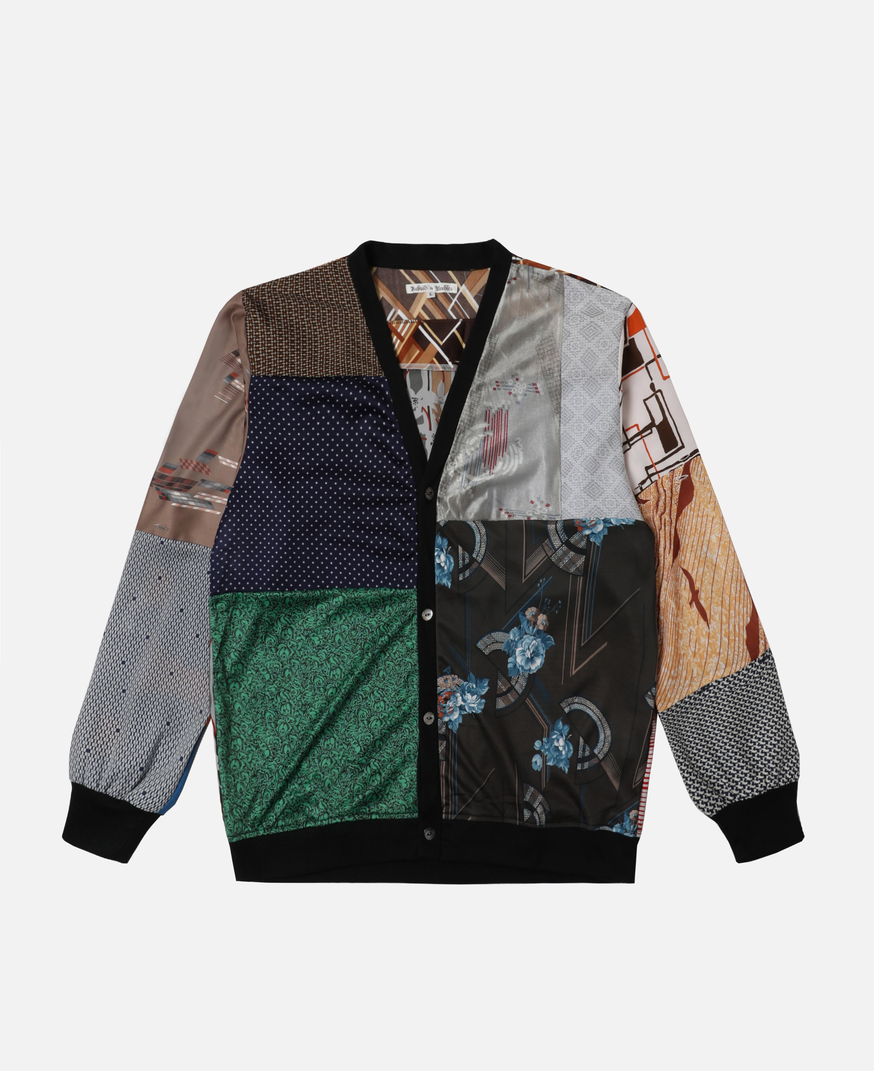 Polyester Shirt - Cardigan (Multi) (Size L)