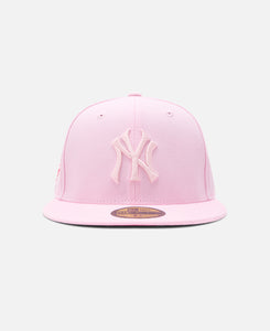 Sakura New York Yankees Cooperstown Lava Red Undervisor Pink 59Fifty Cap (Pink)