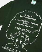 A Tree The Purest Being T-Shirt (Green)