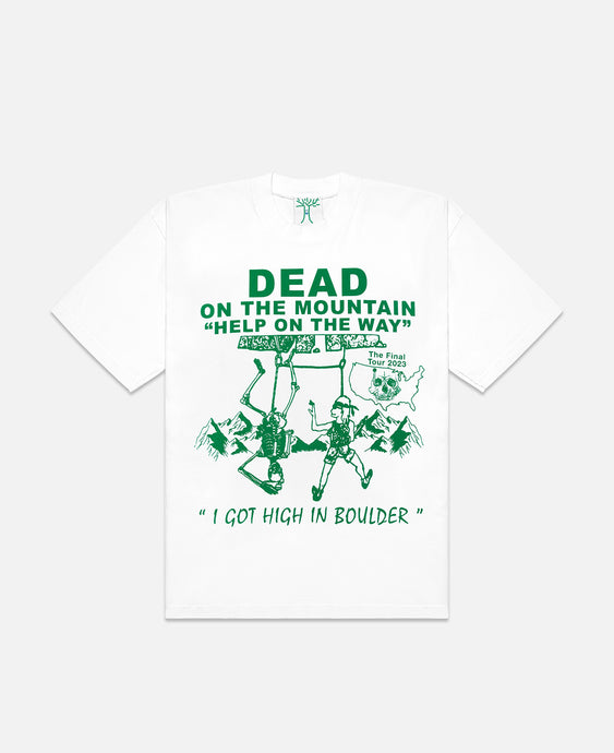 Dead On The Mountain T-Shirt (White)
