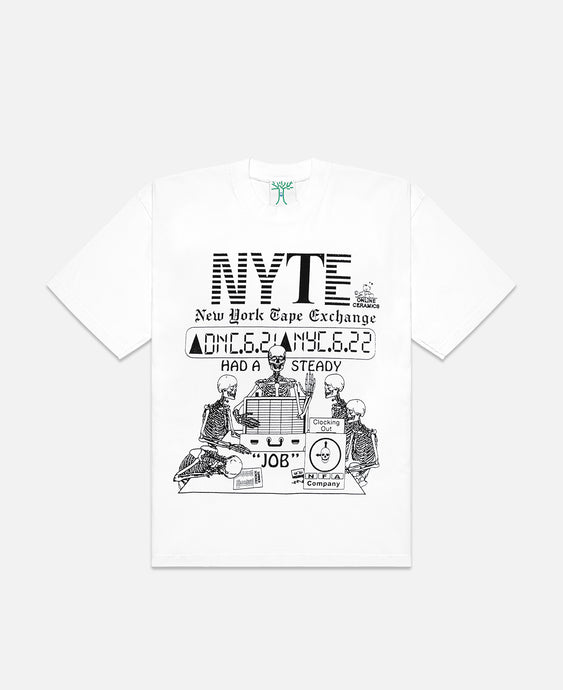 New York Tape Exchange T-Shirt (White)