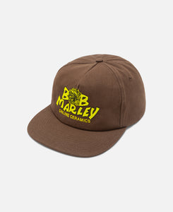 "Lion Logo'' Embroidery Cap (Brown)