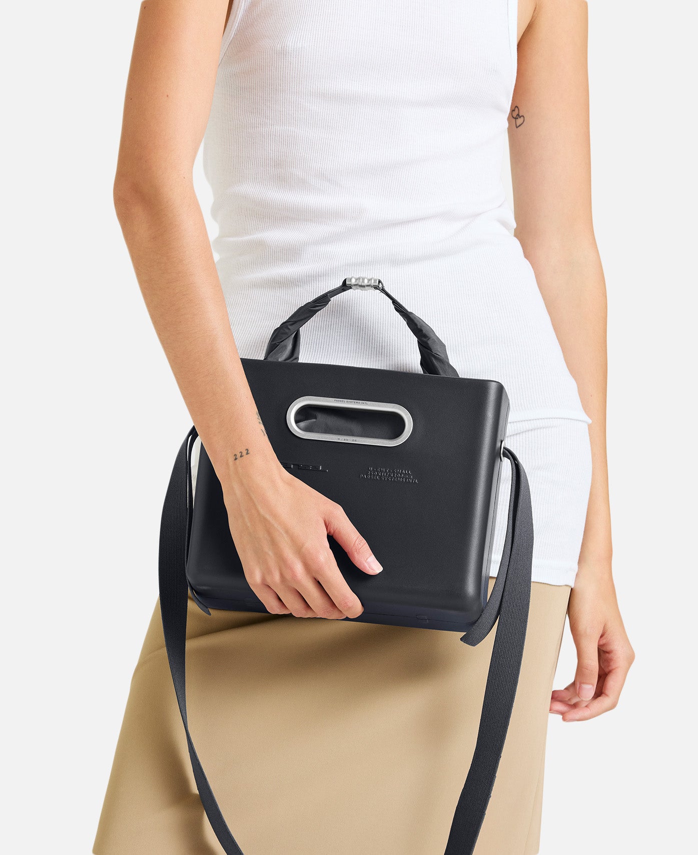 East West Tote - Small (Black)