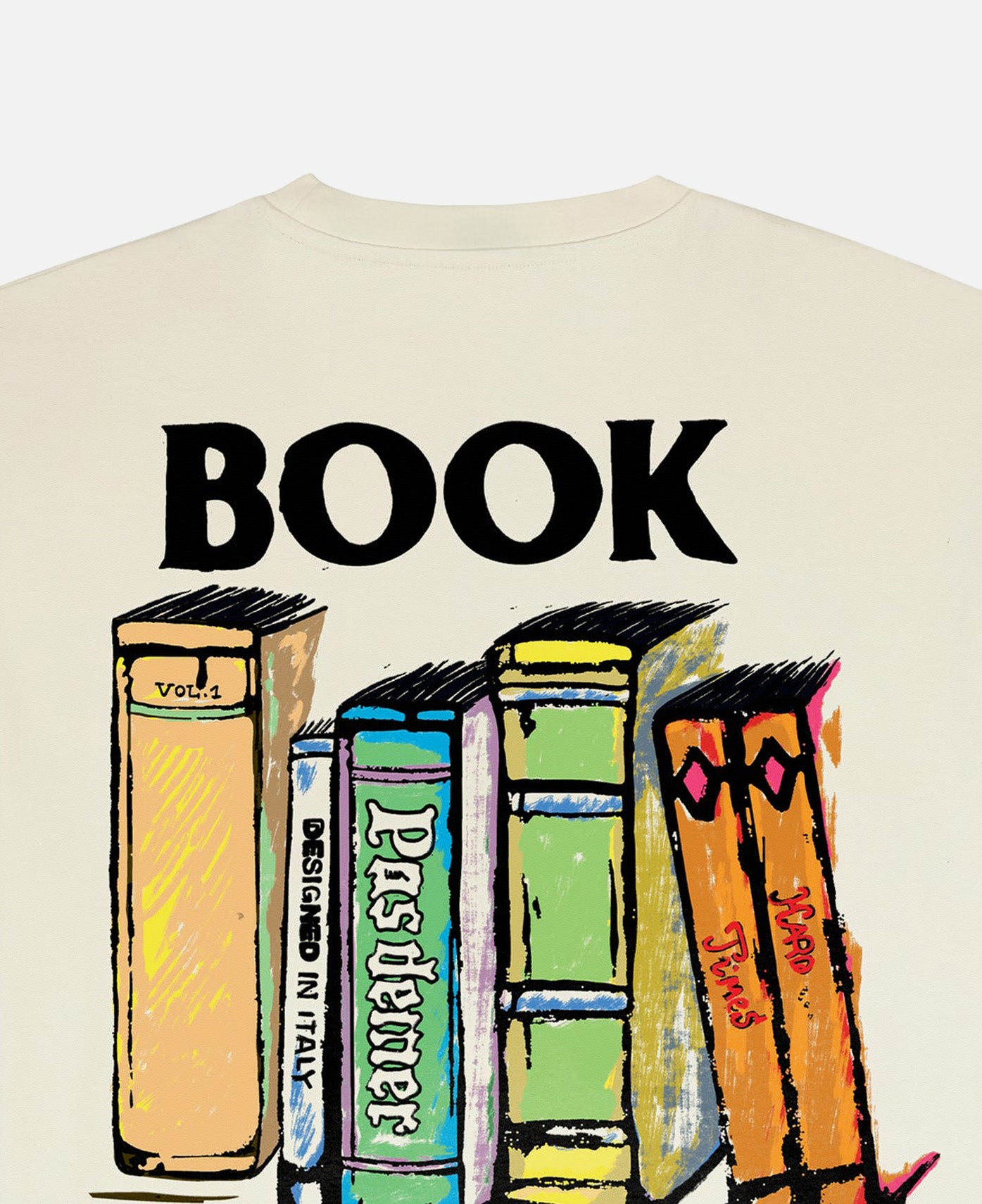 Black Book T-Shirt  (Cream)