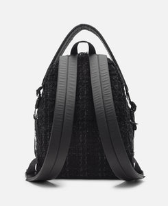 Tweed Backpack (Black)