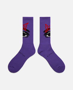 Eye Socks (Purple)