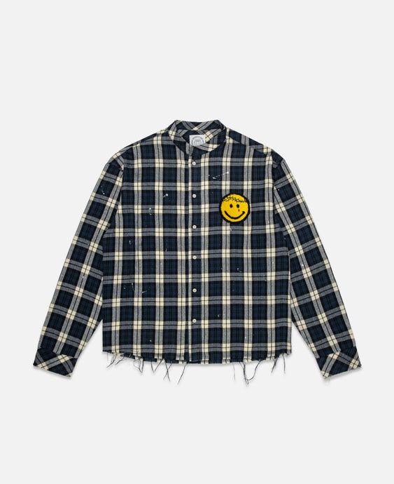 K.O.K Smile Vintage Shirt (Navy)
